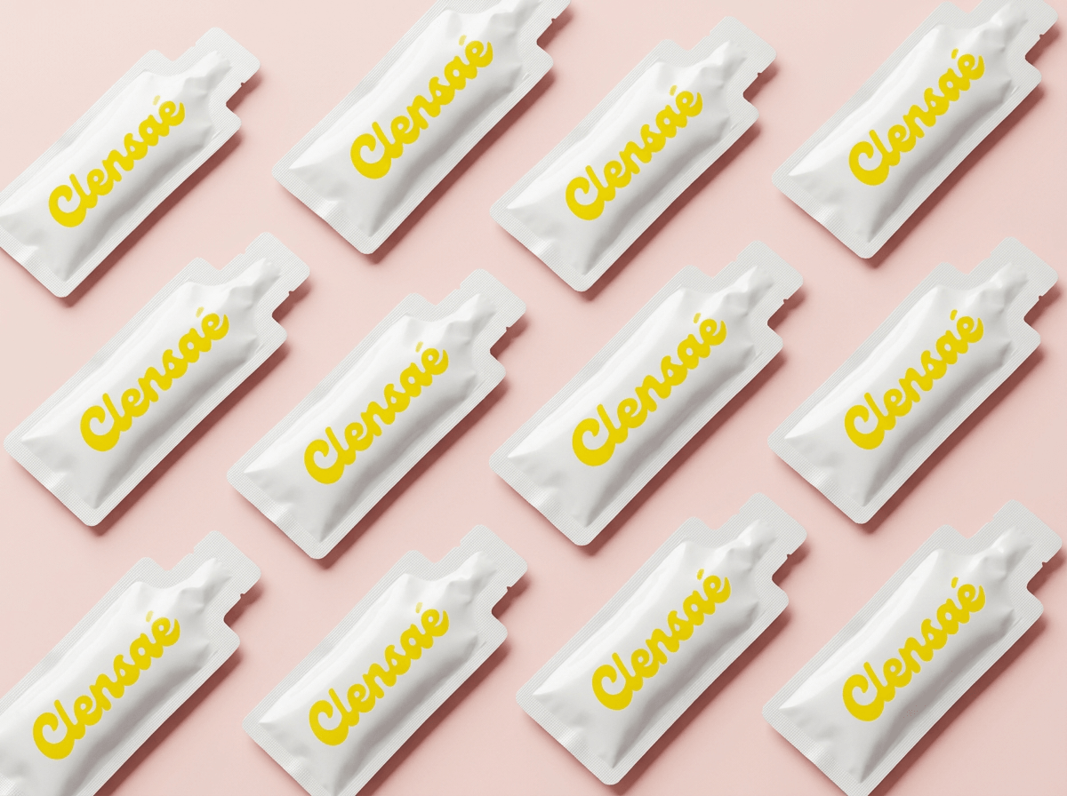 Clensaé sachet product lineup.